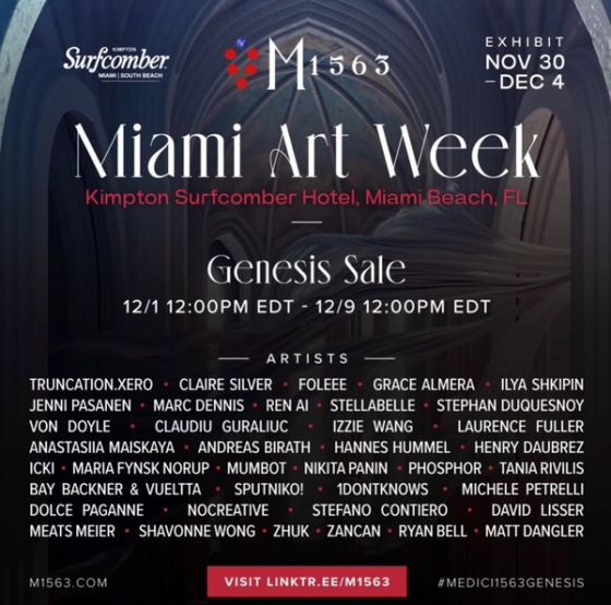 M 1563 at Miami Art Week - 1