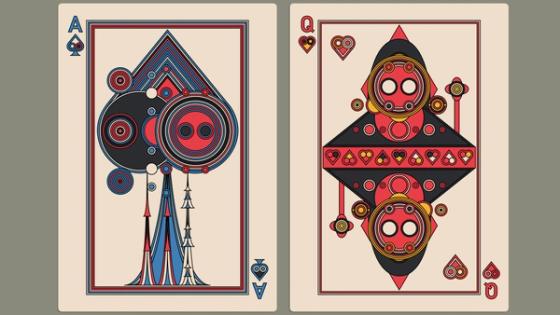 Eccentrics Playing Cards - 1