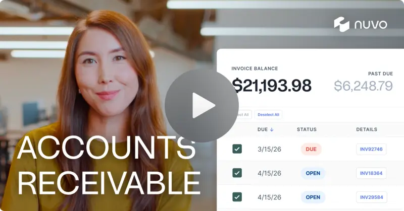 Introducing Accounts Receivable with Nuvo