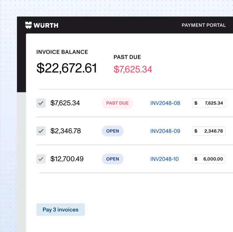 Branded customer payment portal