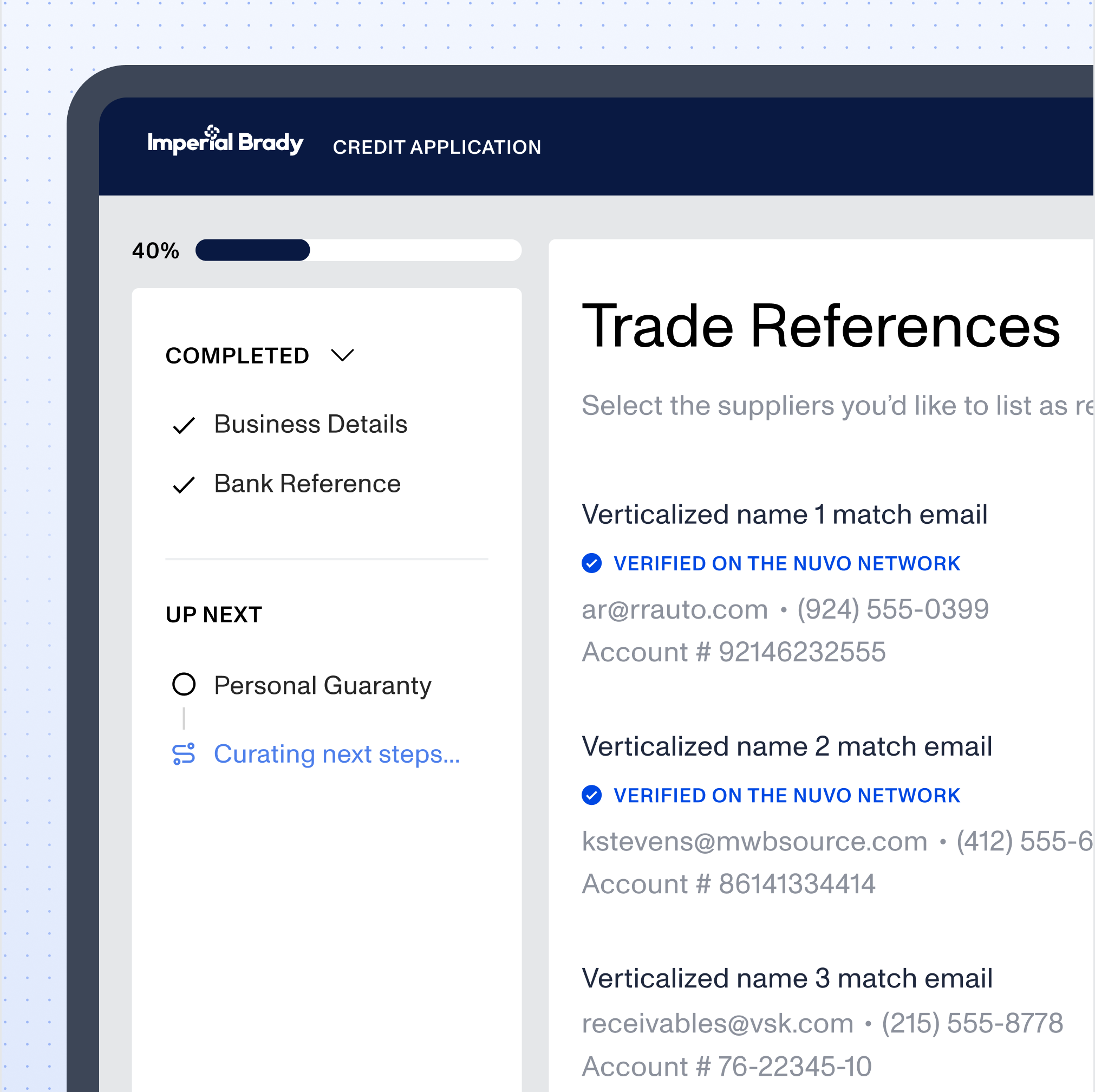 Customer Onboarding for Distributors