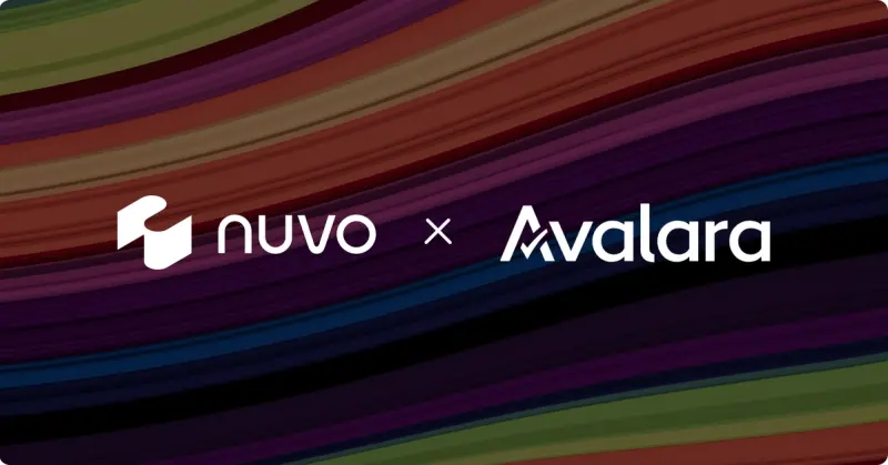 Nuvo partners with Avalara to bring tax compliance into the B2B onboarding workflow