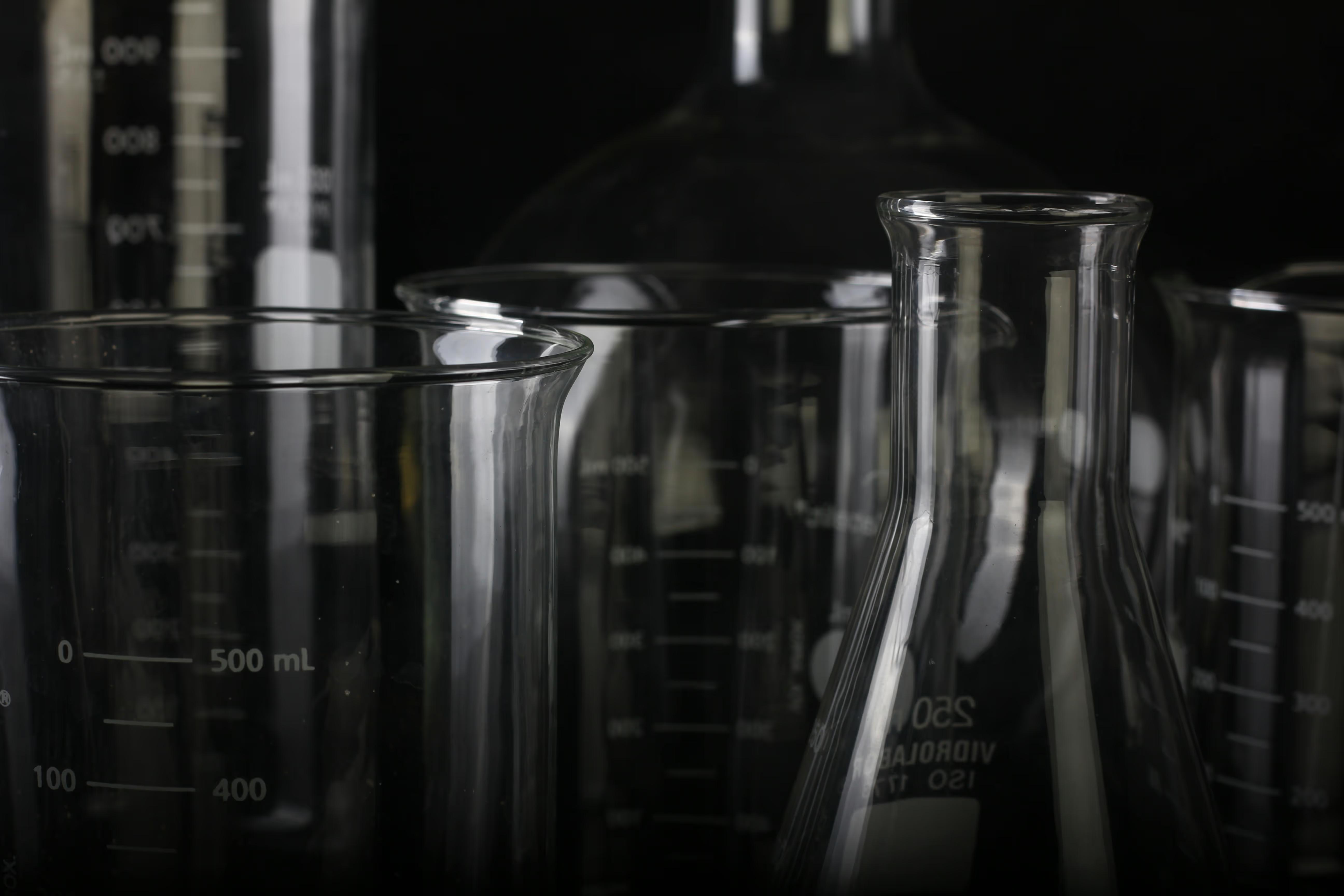 Laboratory scene, stock photograph used as the Quartzy story hero image