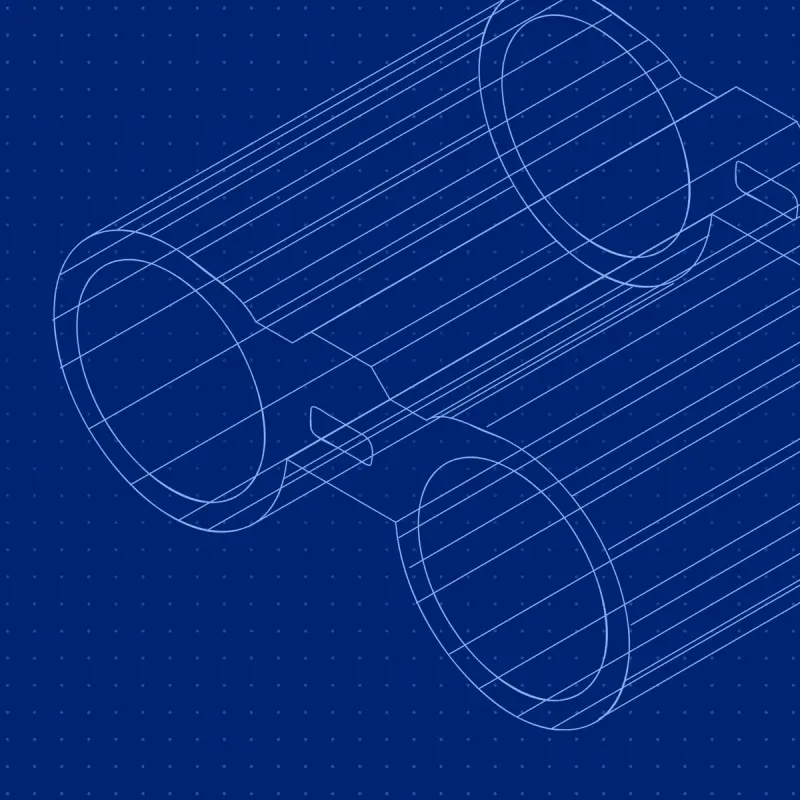 Binoculars illustration