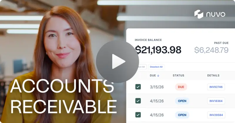 Introducing Accounts Receivable with Nuvo