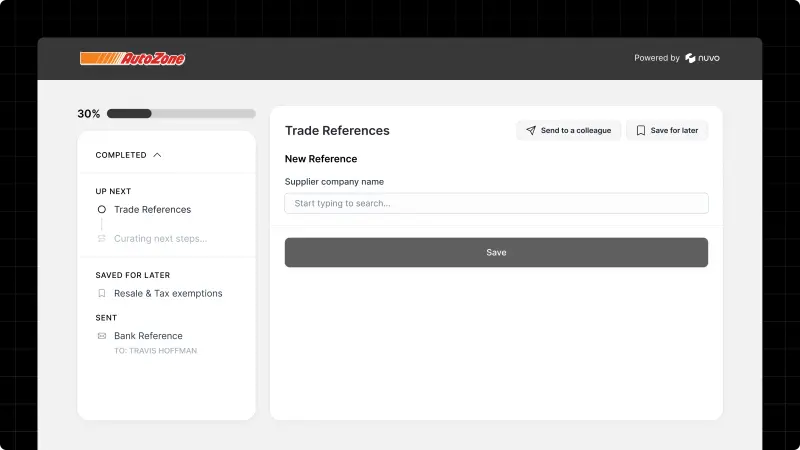 Agentic credit applications that improve completion rates
