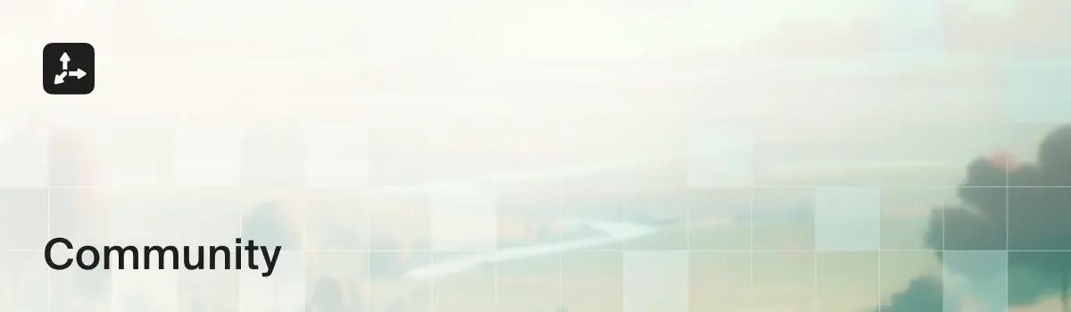 Community banner