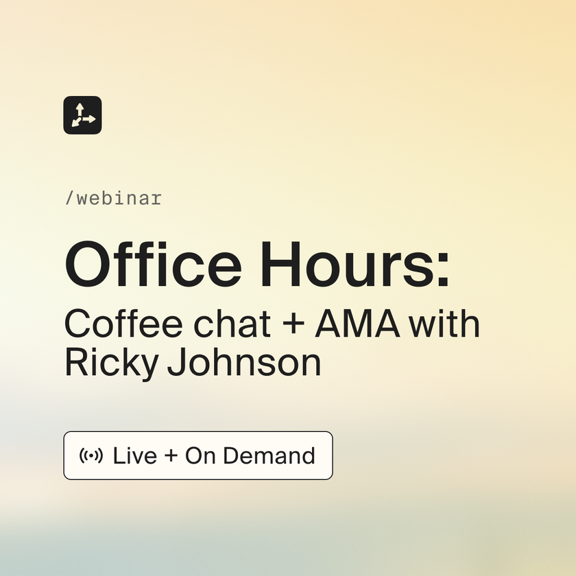 Tavily Monthly Office Hours: Coffee Chat + AMA