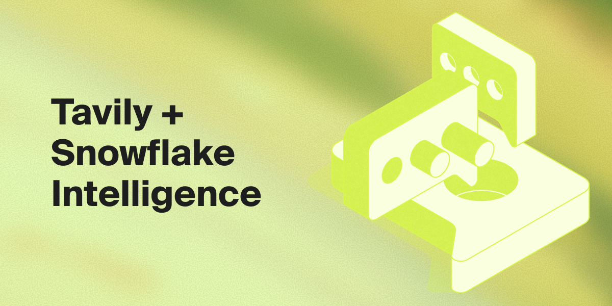Tavily is a Launch Partner for Snowflake Intelligence!