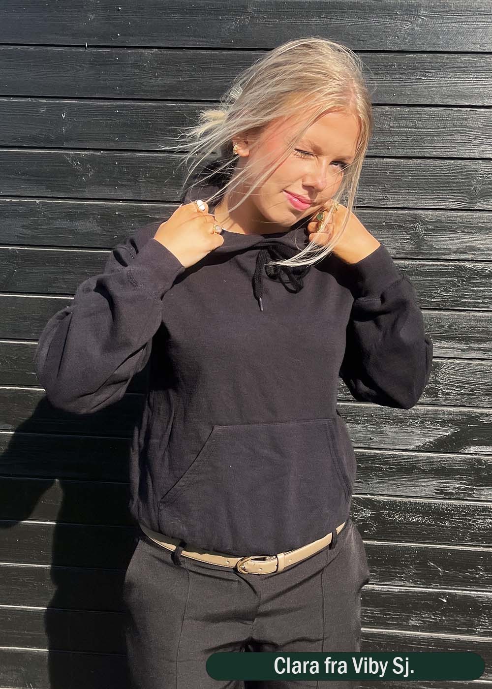 Fruit Unisex Hoodie Black