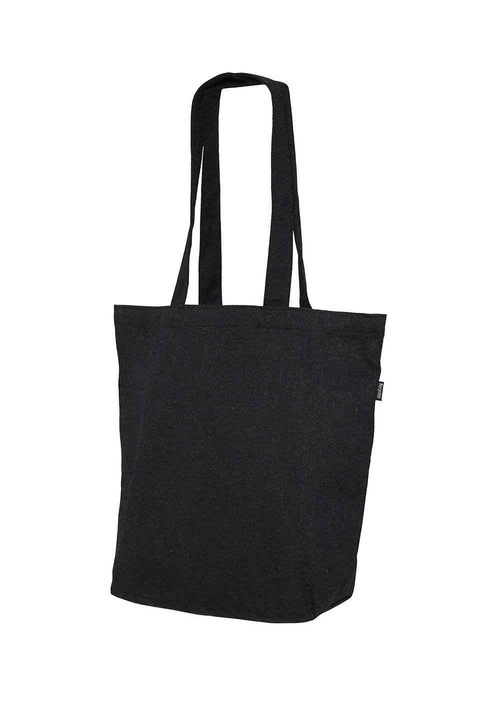 Canvas Shopper Black Granit