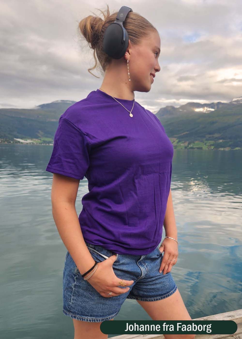 90'er Unisex T-shirt Purple