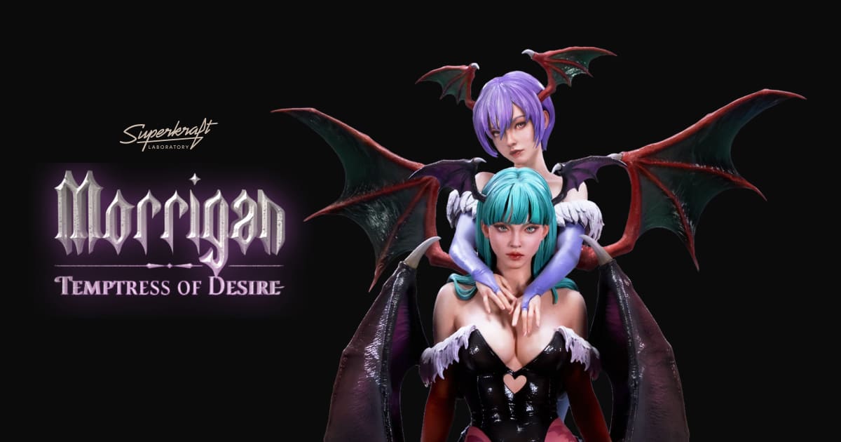 Morrigan Temptress of Desire Statue | Superkraft Lab