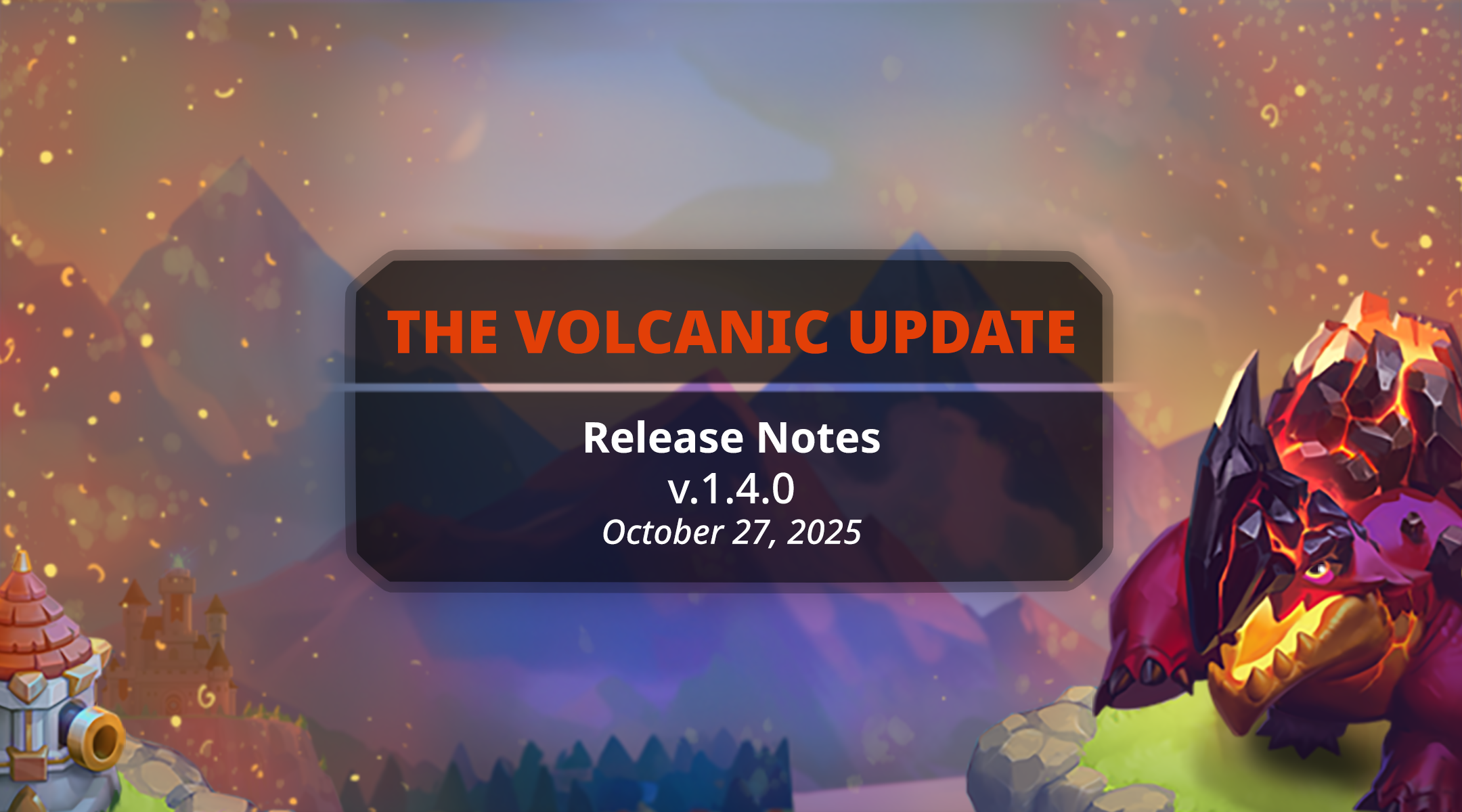 Twilight Towers: The Volcanic Update