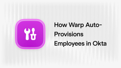 How Warp Auto-Provisions Employees in Okta