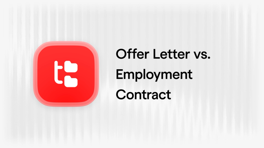 offer letter vs employee contract