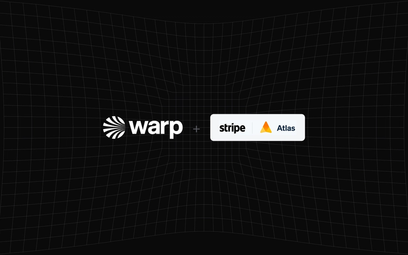 Warp is now a preferred Stripe partner
