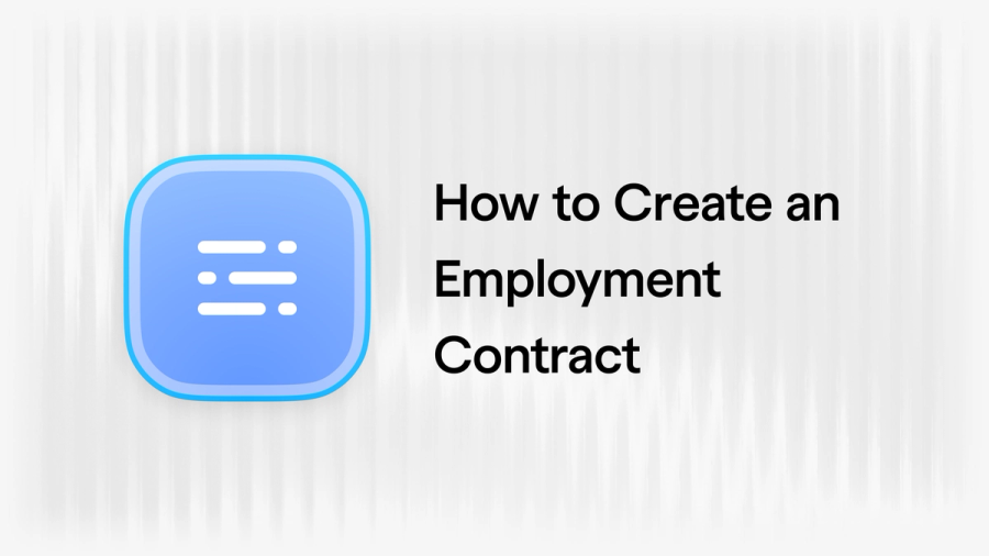 How to Create an Employment Contract for Your Startup article visual
