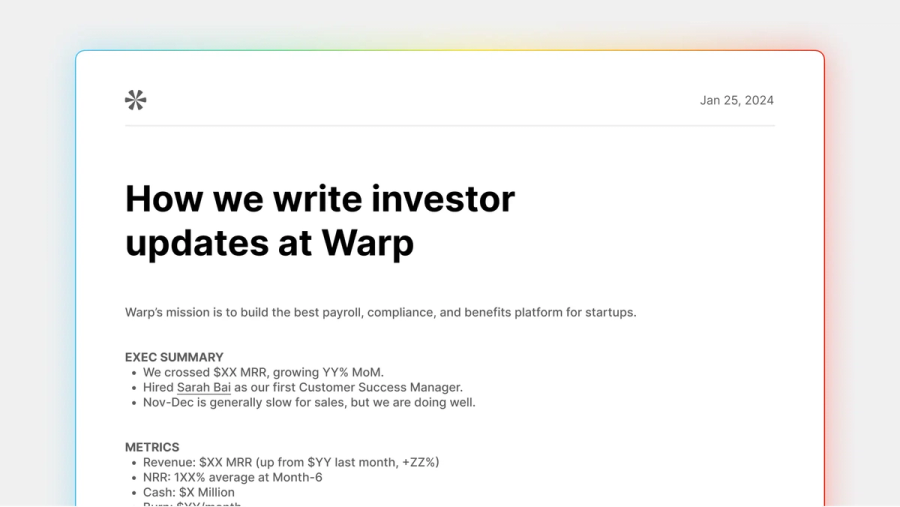 how-to-write-investor-updates