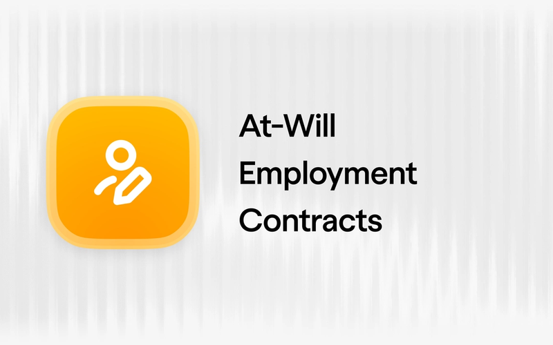 At-Will Employment Contracts