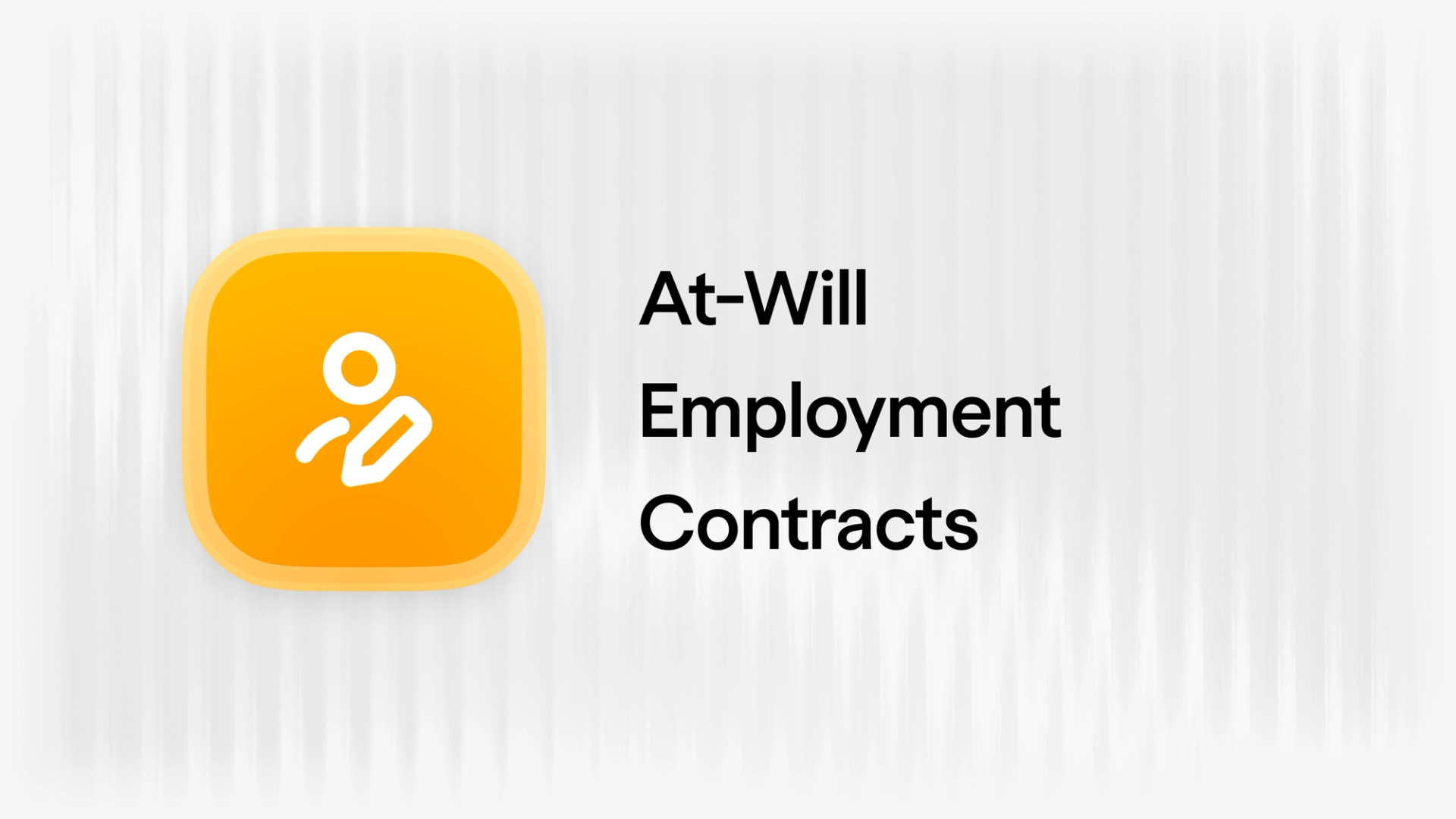 at will employment contracts
