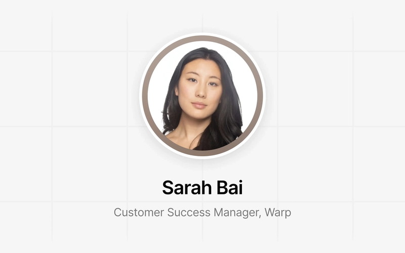 Welcoming Sarah, our First Customer Success Manager