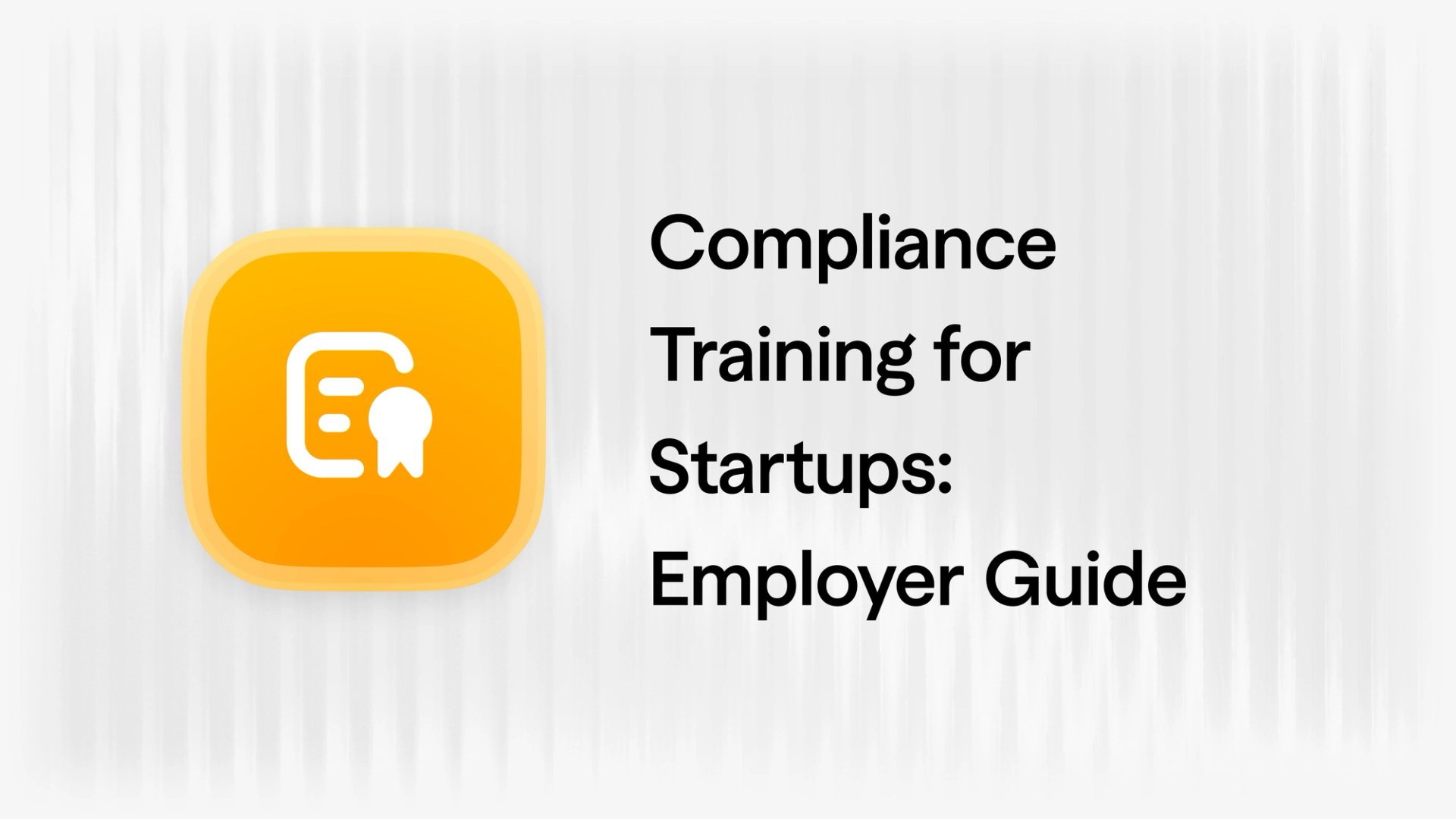 What is compliance training?