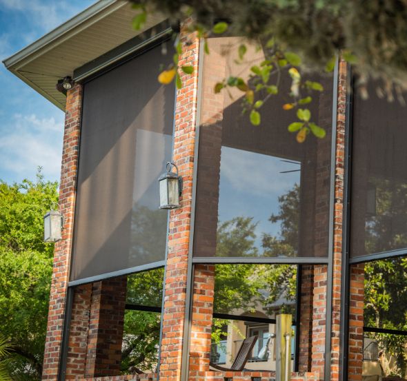 Exterior Shades,Patio Screens,Phantom Screens