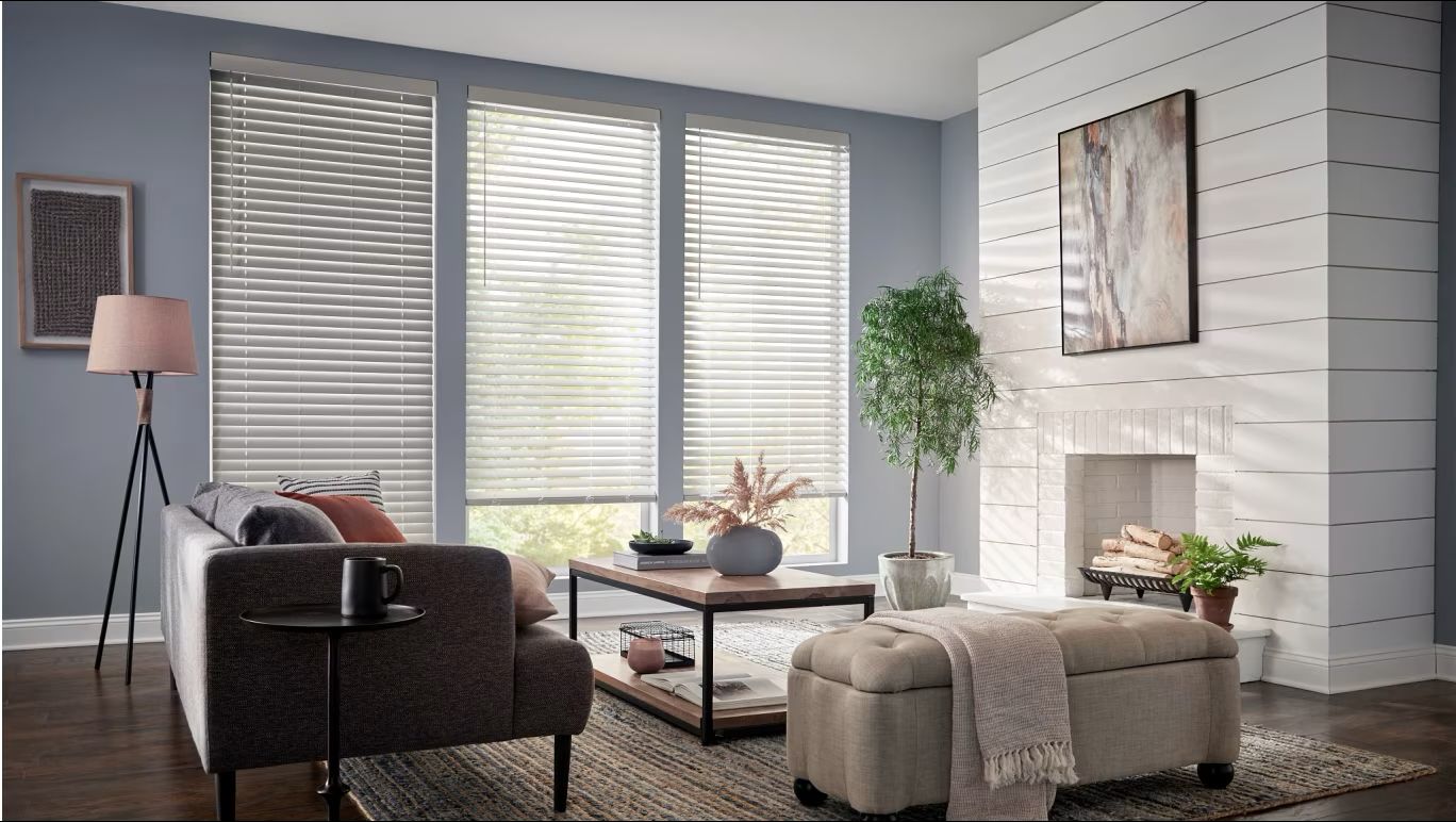 Faux-wood blinds hero image