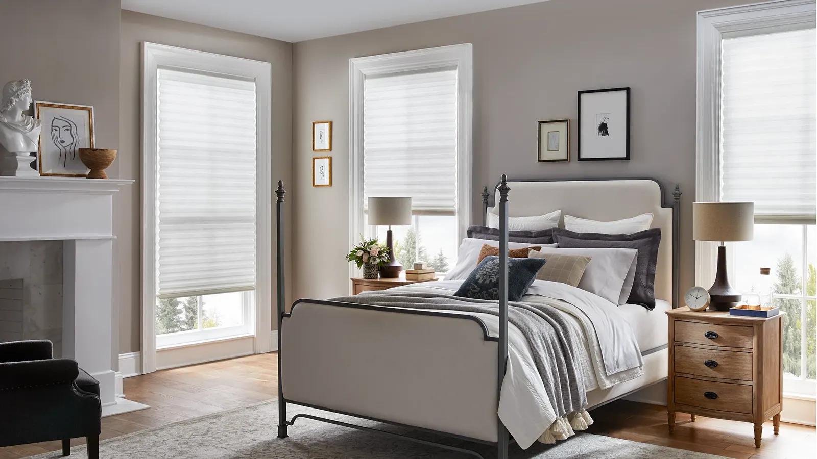 4 Bedroom Window Treatment Ideas