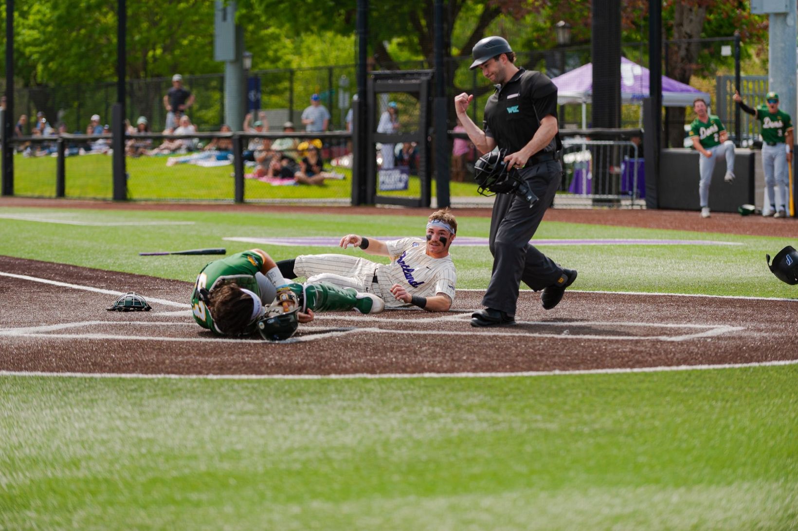 Portland Pilots vs San Francisco Dons baseball at Joe Etzel Field — Photo Credit: Aaron Leopold/Undrafted