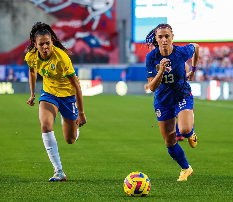 USA Beats Brazil 2-1 to win 2023 SheBelieves Cup