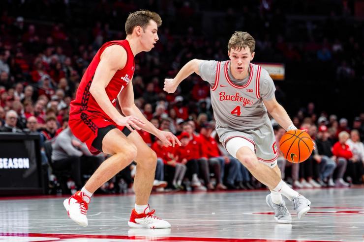 Gabe Cupps Enters Transfer Portal as Buckeyes Reshape Backcourt for 2026–27
