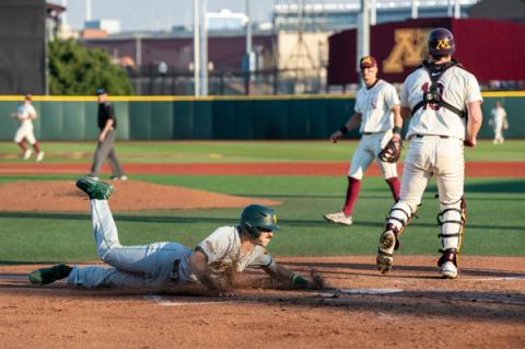 Minnesota vs North Dakota State baseball at Siebert Field — Photo Credit: Ariana Golemis/Undrafted