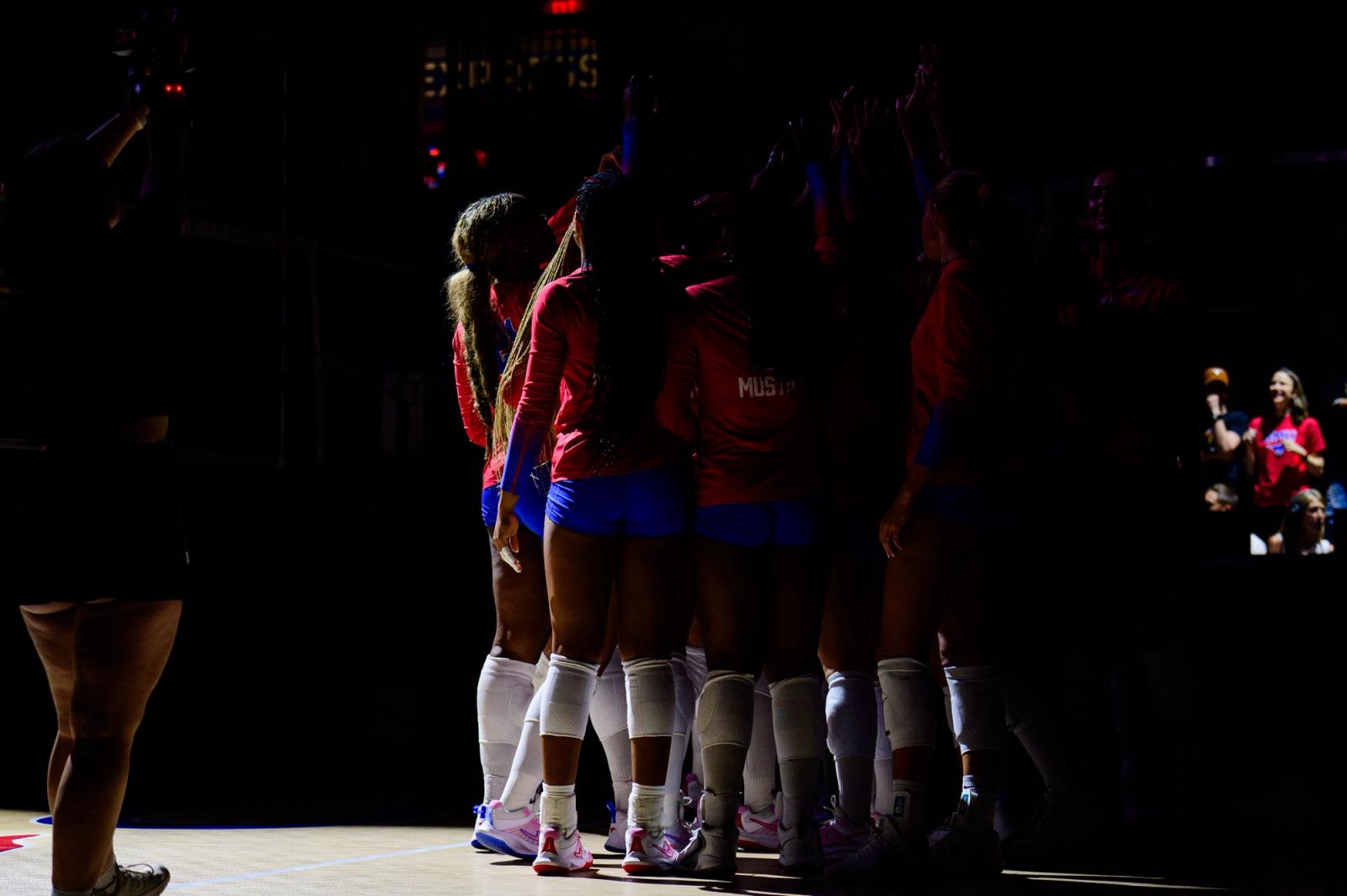 SMU volleyball attack against Texas — Photo Credit: Luis Revilla Mata/Undrafted