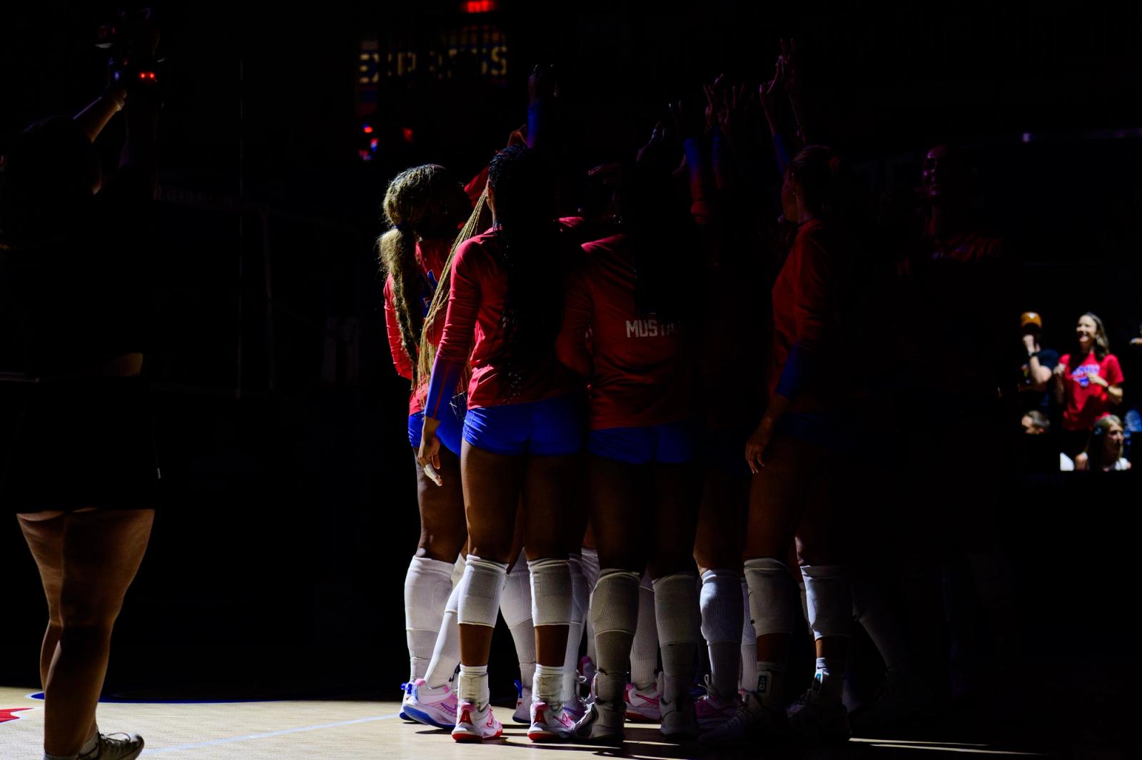 SMU volleyball attack against Texas — Photo Credit: Luis Revilla Mata/Undrafted