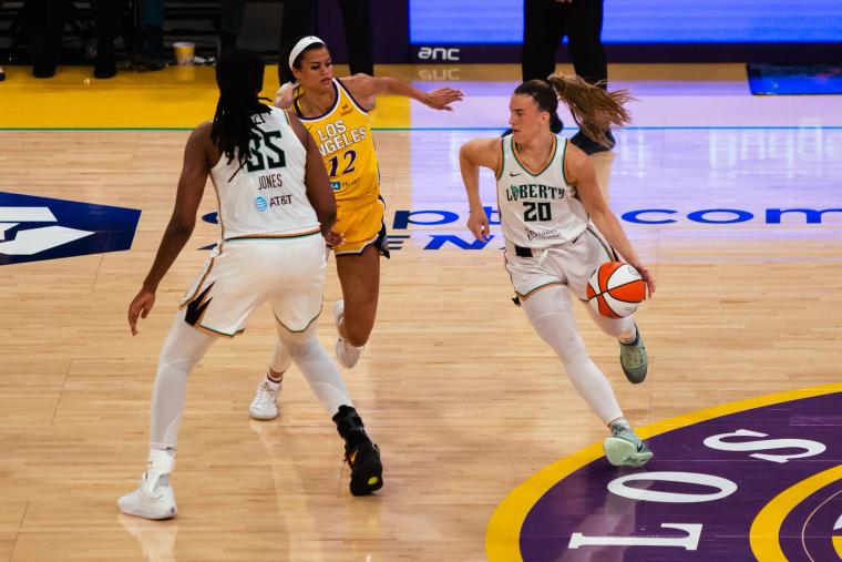 Meesseman Shines as Shorthanded Liberty Outduel Sparks in High-Scoring Battle