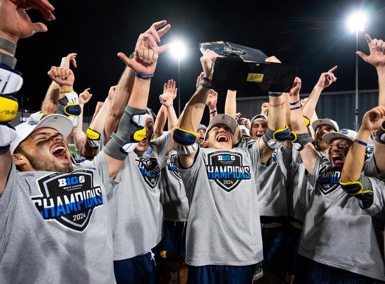 Michigan Reigns Again: Wolverines Secure Big Ten Men's Lacrosse Title in Dominant Fashion