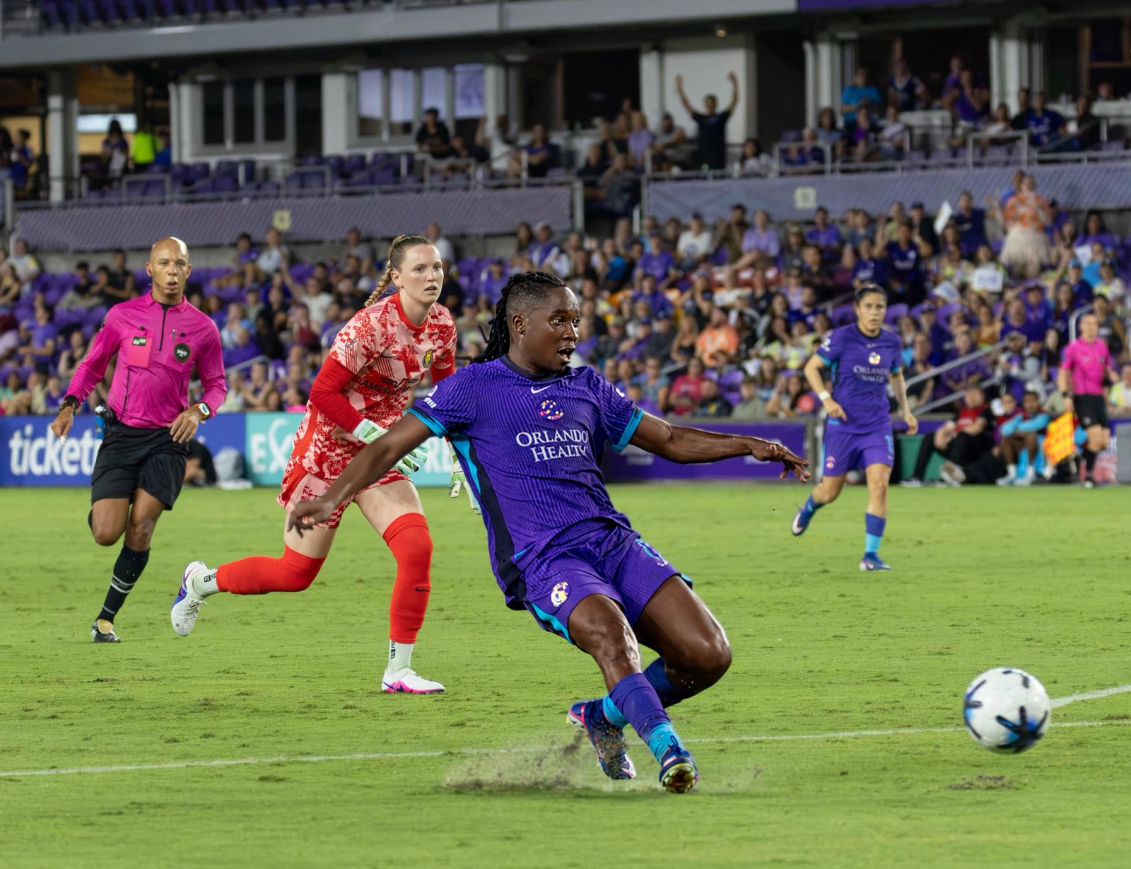 Orlando Pride defend against Utah Royals — Photo Credit: Samantha Diane/Undrafted