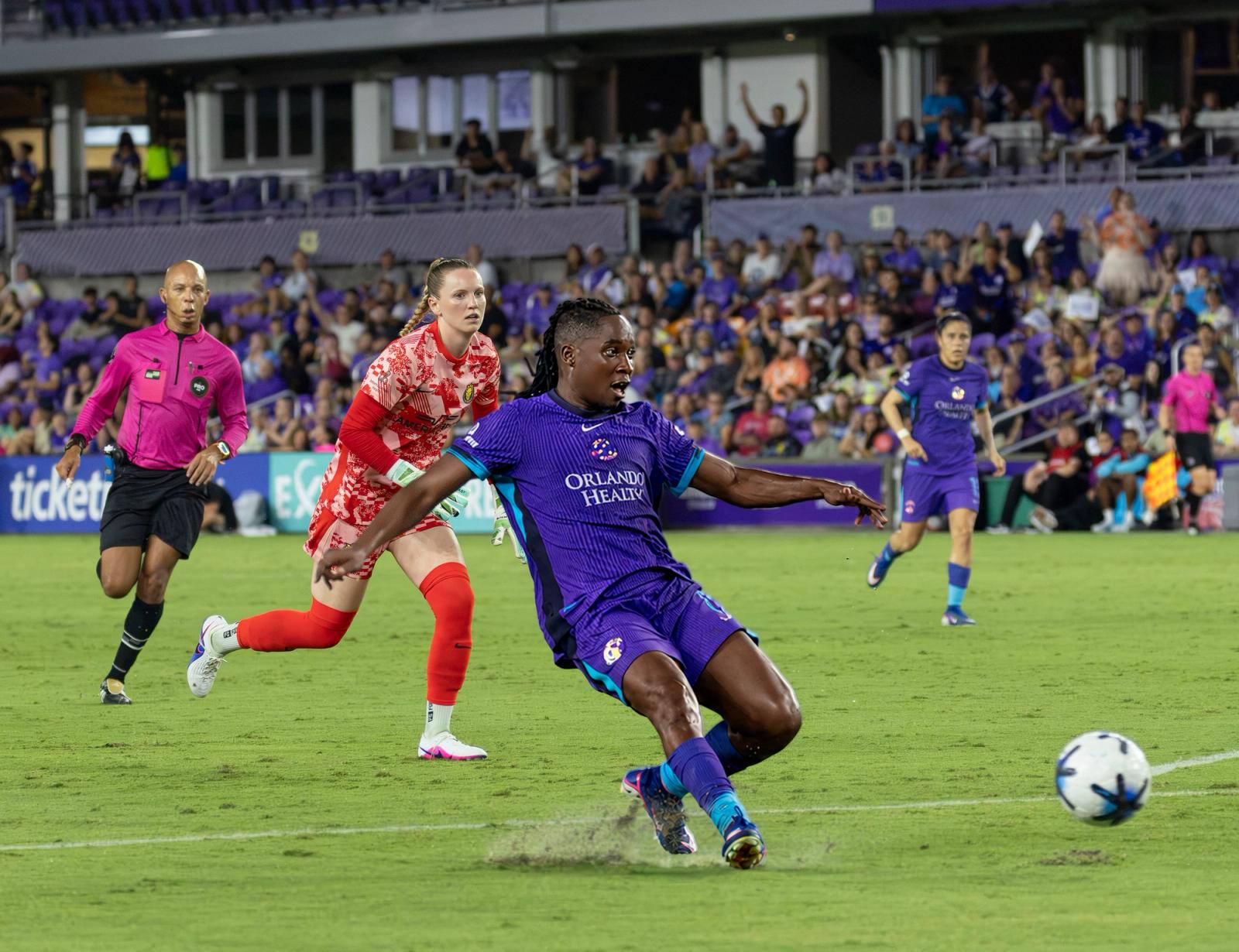 Orlando Pride defend against Utah Royals — Photo Credit: Samantha Diane/Undrafted