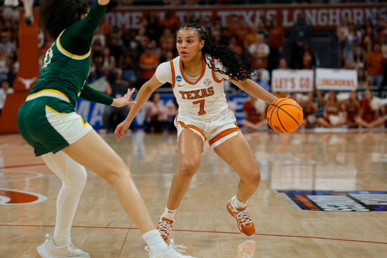 Texas Women’s Basketball Overpowers William & Mary in First Round Rout, Sets Sights on Sweet 16