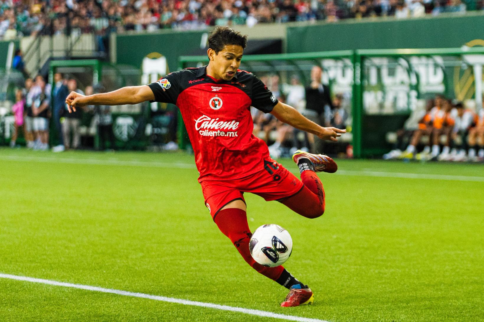 Wide action Portland Timbers vs Club Tijuana Leagues Cup — Photo Credit: Aaron Leopold/Undrafted