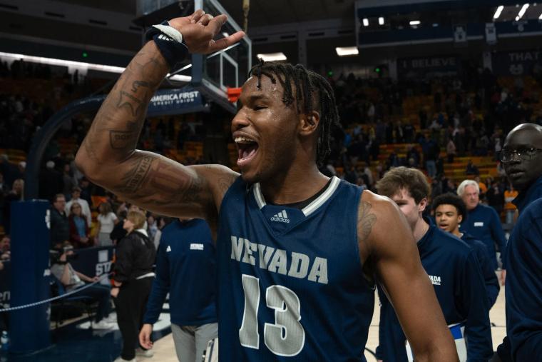Nevada Surges Past No. 22 Utah State to Halt Home Winning Streak