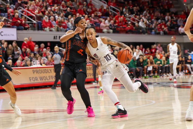 NC State Stuns Miami in ACC Showdown: Best Photos From a Wild Night in Raleigh