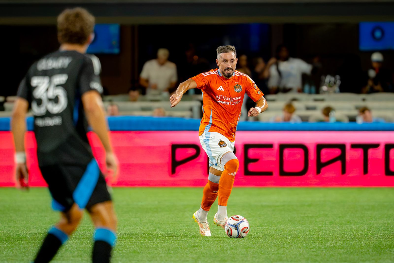 Action from Charlotte FC vs Houston Dynamo at Bank of America Stadium. Photo Credit: Arturo Rosales Sevilla/Undrafted