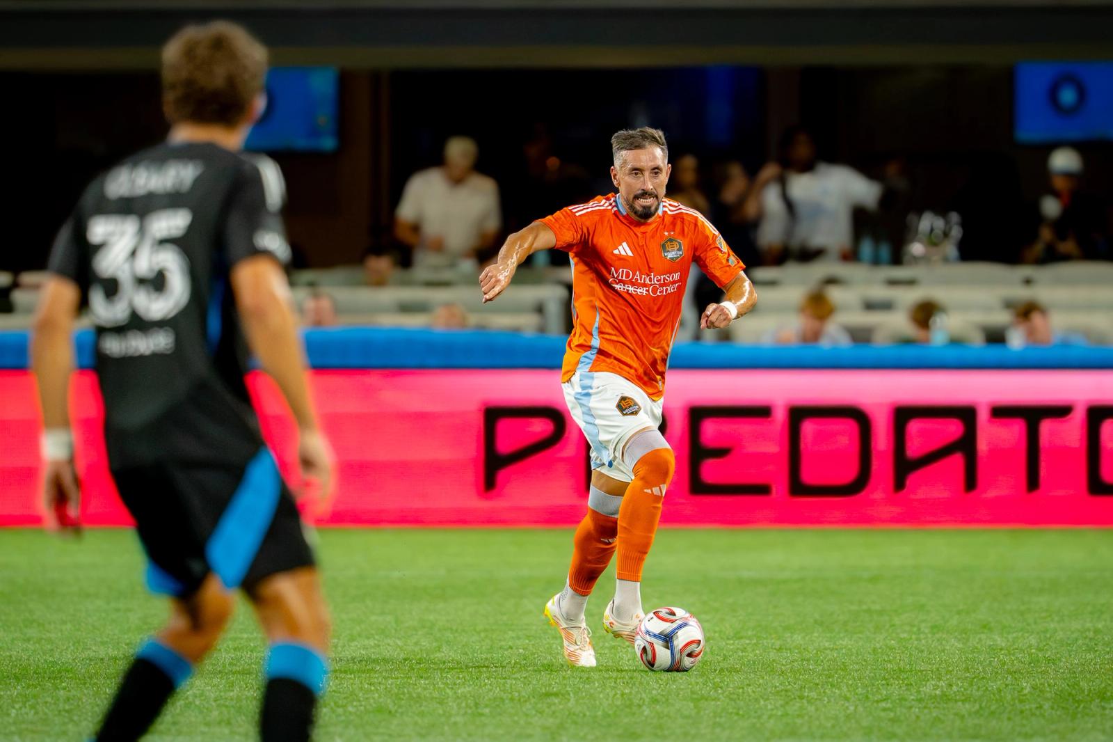 Action from Charlotte FC vs Houston Dynamo at Bank of America Stadium. Photo Credit: Arturo Rosales Sevilla/Undrafted