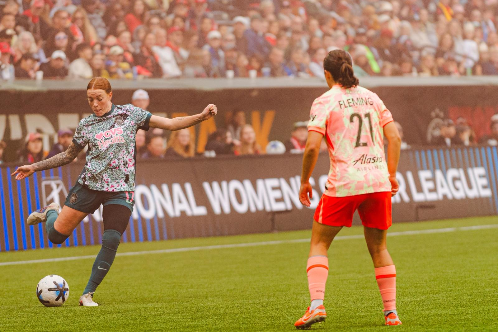Washington Spirit attack against Portland Thorns — Photo Credit: Aaron Leopold/Undrafted
