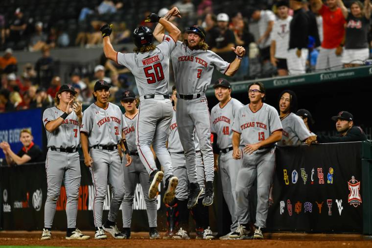 Cade McGee’s Ninth-Inning Homer Propels Texas Tech to 6-4 Victory Over Texas in Big 12 Tournament Opener
