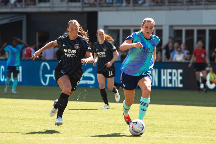 Arsenal Women Kick Off Pre-Season with a 2-1 Victory Against Washington Spirit