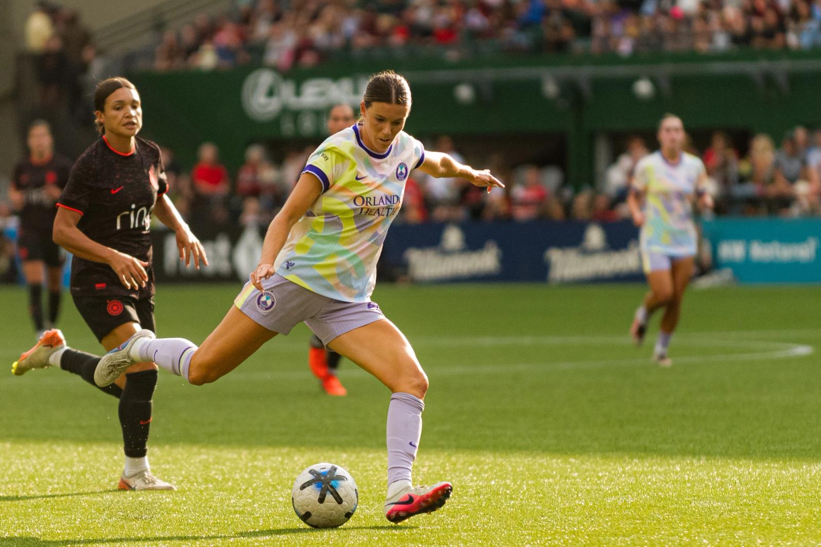 Thorns attack against Orlando Pride — Photo Credit: Aaron Leopold/Undrafted